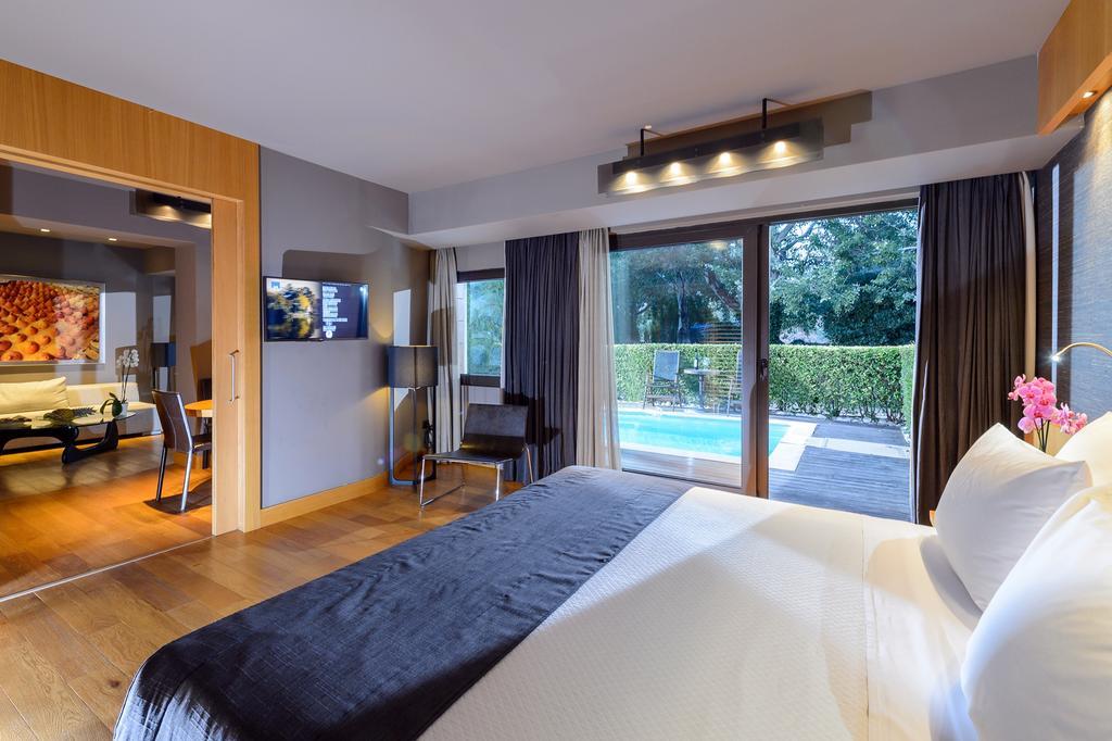 亚历山大海滩温泉酒店 亚历山德鲁波利斯 外观 照片 Suite with private pool