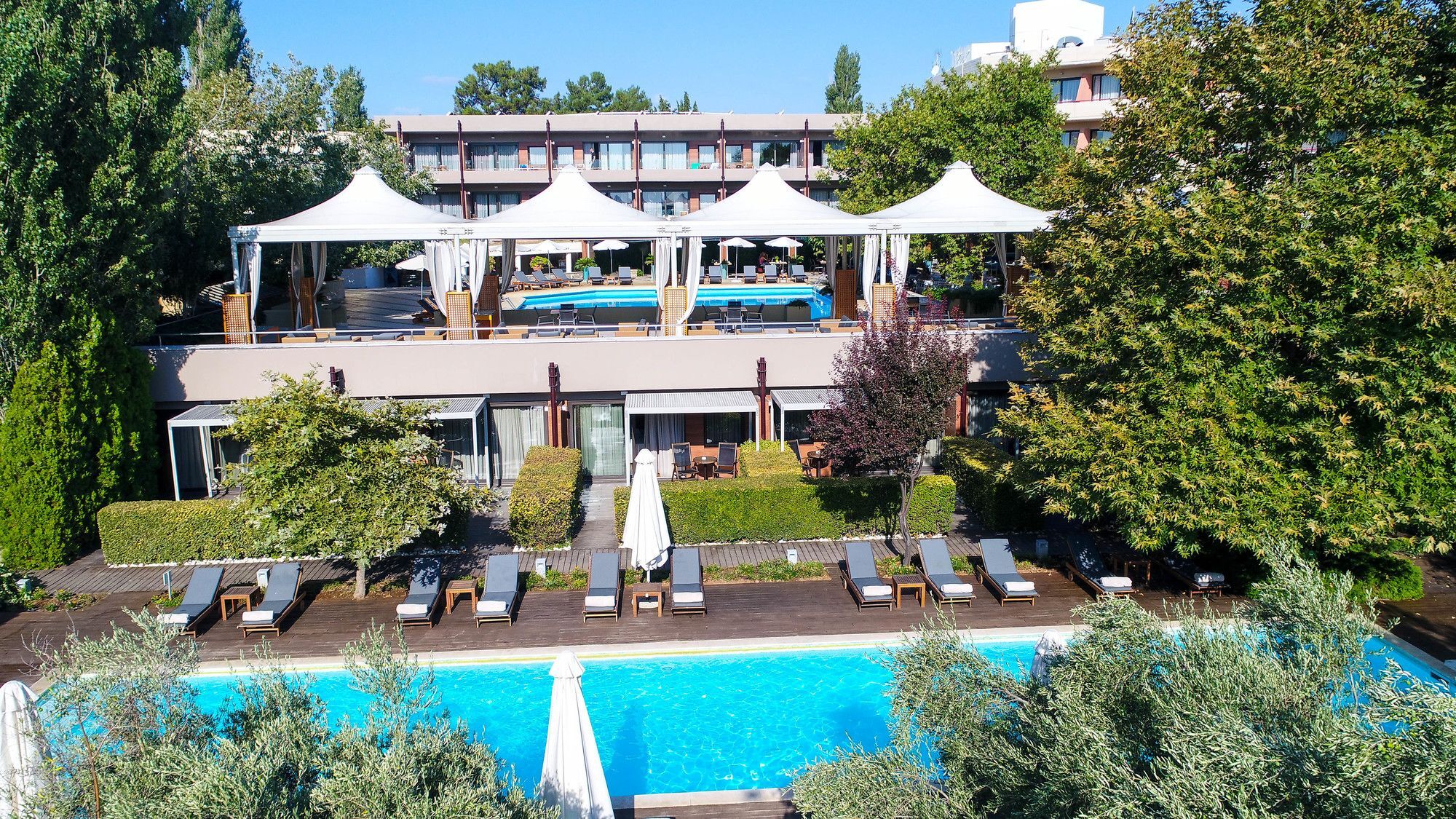 亚历山大海滩温泉酒店 亚历山德鲁波利斯 外观 照片 The hotel's pool