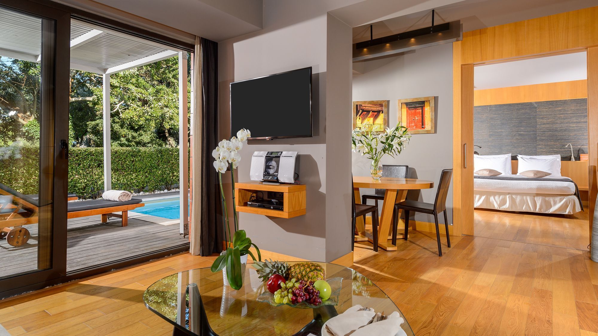亚历山大海滩温泉酒店 亚历山德鲁波利斯 外观 照片 A suite at the Hotel